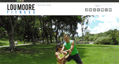 Desktop Screenshot of loumoore-fitness.com